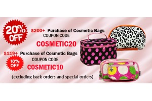 20% OFF Cosmetic Cases