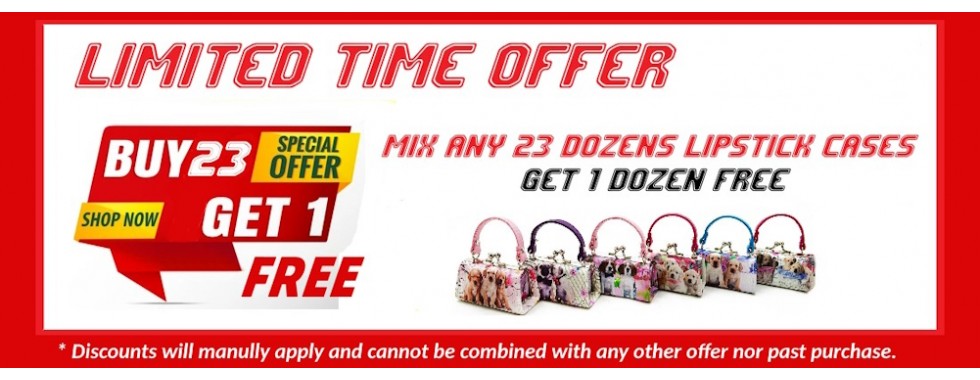 Mix any 23 dozens Get 1 dozen Free!