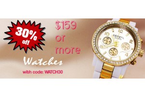 30% OFF Watches