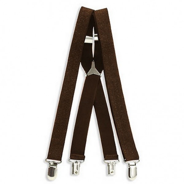 Suspenders - Glittery - Brown - BLT-SP005BN