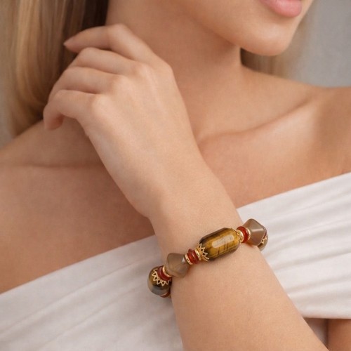 Bracelets Wholesale - Semi Precious Stretchable Bracelet