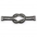 Bracelets Wholesale - Mesh Bracelets w/ Rhinestone Linear - Hematite