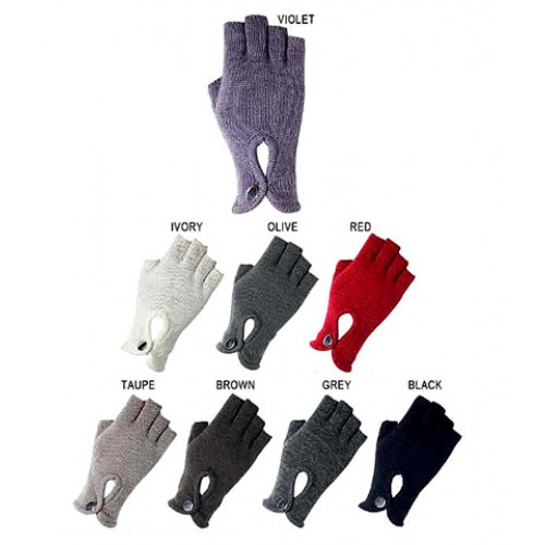 Gloves- Knit Convertible Fingerless Gloves - GL-11KG025