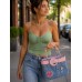 Discount Item - Jean Purse w/ Patched Color Peace Sign - BG-ABJ39M ( BG-BJ139M)