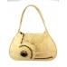 Large Tote Dural Handles W/ Floral wood beads - BG-USB085AP-2