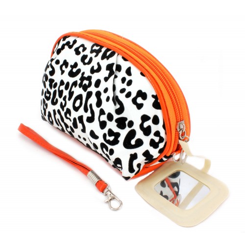 Cosmetic Purse -  Leopard Print - BG-402LEWT-OG
