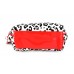 Cosmetic Purse -  Leopard Print - BG-402LEWT-RD