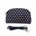 Denim Pink Star Cosmetic Bag - BG-020CPK (BG-CM020CPK)