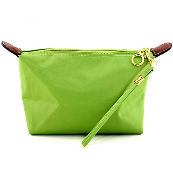 Nylon Cosmetic Bags w/ Wristlet - Green (Lime) - BG-HM1006GR 