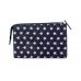 Denim Pink Star Cosmetic Bag - BG-PI023CPK