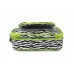 Cosmetic Purse - Zebra Print - Lime - BG-Z200LM