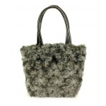 Soft & Furry Tote Bags – Faux Fur Bull-Eye - BG-3110