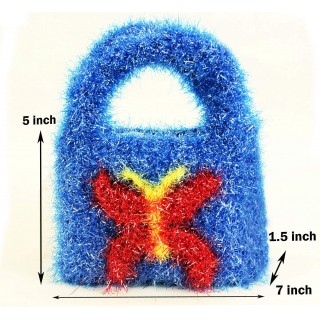 Tinsel Hand Purse - Butterfly - BG-055