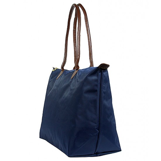 ON SALE! $10.75 -Nylon Large Shopping Tote w/ Leather Like Handles ...