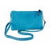 Messenger Bag/ Organizer – Soft Leather-like w/ Detachable Wristlet and Shoulder Strap - BG-F695