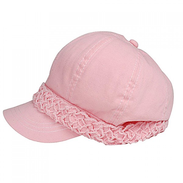 Newsboy Hats - Ladies' Brushed Canvas - Pink - HT-6599PK