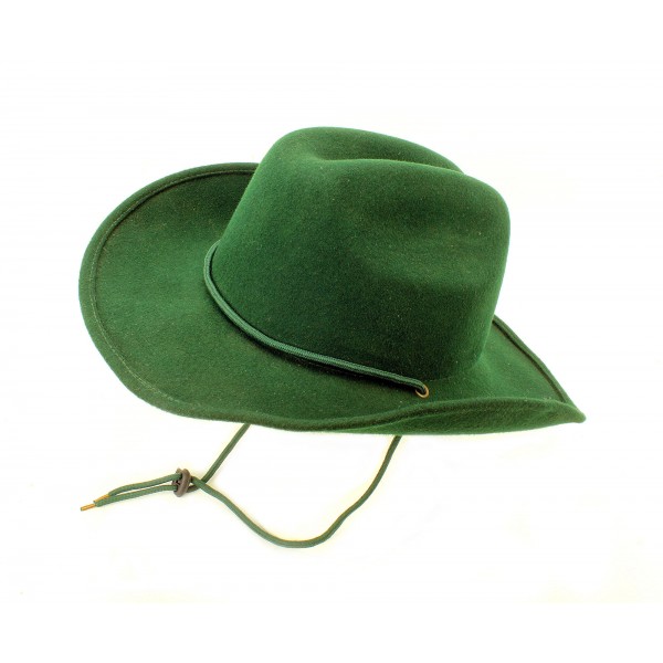 Wool Felt Cowboy Hat - HT-2057GN