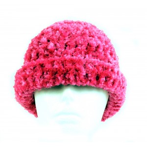 Cap - Crochet Cap - Hot Pink - HT-003HP