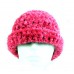 Cap - Crochet Cap - Hot Pink - HT-003HP
