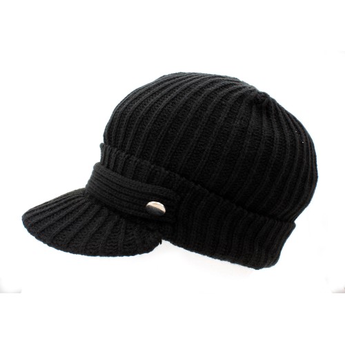 Cap - Cable Knit Cap w/ Matching Band - HT-11KH026