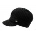 Cap - Cable Knit Cap w/ Matching Band - HT-11KH026