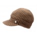 Cap - Cable Knit Cap w/ Matching Band - HT-11KH026