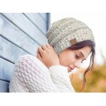 Caps & Hats - Ribbed Confetti Knit Hat - HT-33