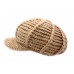 Cap - Crochet Cap - Tan - HT-H1256TN