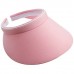 Visor Caps: Cotton Twill Clip-on  w/ Terry Cloth Sweatband.- HT-4120LPK