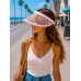 Visor Caps: Canvas Paisley Print Clip-on w/ Moisture Wicking Sweatban - HT-4124LPK