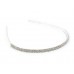 Headband: Two Rows Rhinestones Headband - HB-6581