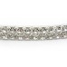 Headband: Two Rows Rhinestones Headband - HB-6581