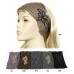 Headwraps: Crochet w/ Beaded Flower -HB-11KH043