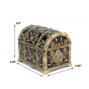 Jewelry Box - Crystal - Treasure Box - JB-TB096A
