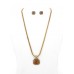 Necklaces Wholesale - Western Style Square Charm W/ Rhinestones Necklace & Earrings Set
