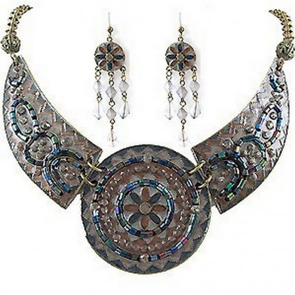 Bohemian Beaded NE+ER Set - NE-WNE263GY