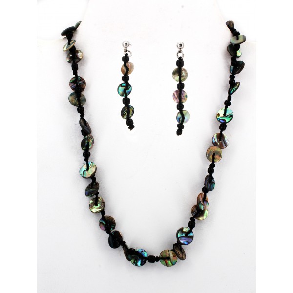 Shell Necklaces w/ Earrings  - NE-YFN6367A