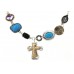 Western Style - Casting Cross Charm Necklace & Earrings Set - NE-ACQS1035