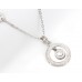 Swarovski Crystal O Ring Charm Necklace - Clear - NE-N37630CL
