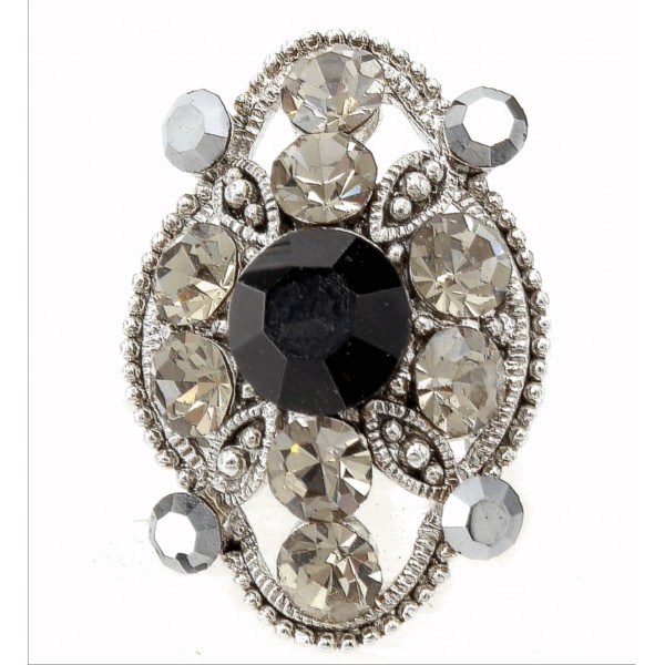 Austrian Crystal Flower Ring - RN-R6029