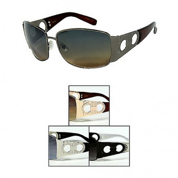 Sunglasses - FGM Group - 12 PCS  Assorted Colors - GL-20430