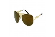 Sunglasses - Aviator Group - 12 PCS Gold tone - GL-20644G