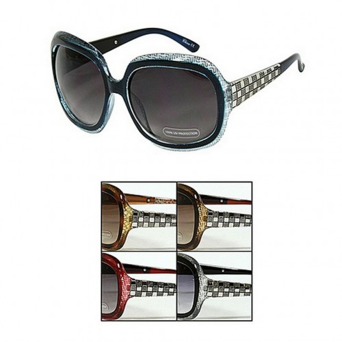 Sunglasses - VSC Group - 12 PCS  w/ Monogram Print - Asst. Color - GL-2900