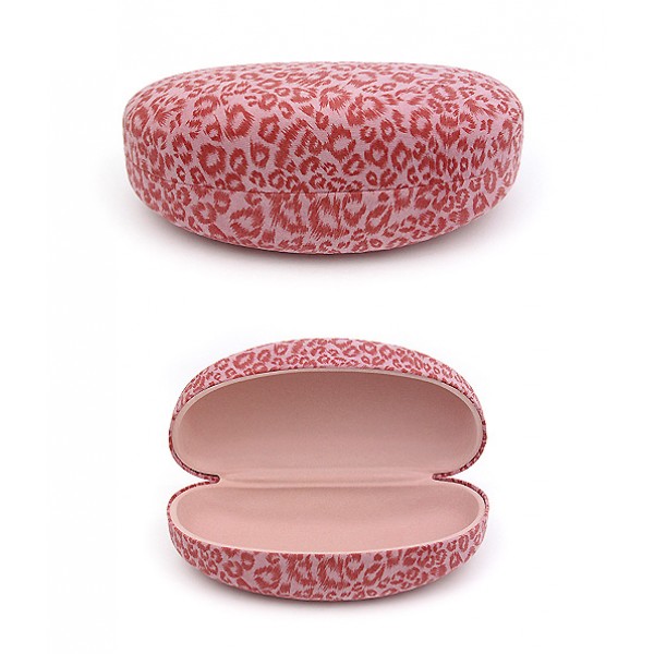Sunglasses Case - Leopard Print - Pink - GL-A604131313