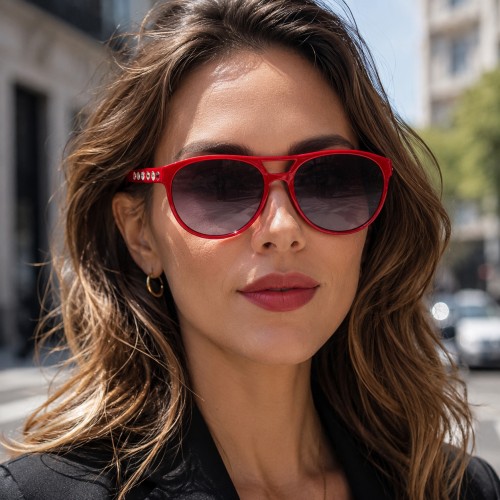 Wholesale MISC Group Colored Rhinestones Assorted Colors r Sunglasses (12-piece pack) - GL-IN2312