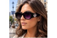 Sunglasses - JCT Group  - 12 PCS w/ Crown Charm - Asst. Color - GL-IN2661