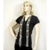 2-in-1 Beaded Crochet Sash Scarf and Belt  - Ivory Color - SF-SFS119002