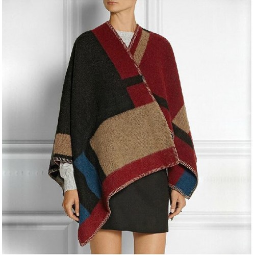 Shawl /Wrap - Multi Color Blocks Prints - SF-RUM05