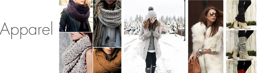Fashion Apparel, Hats, Scarfs, Vest, Leg warmer...@FashionWholesaler.com